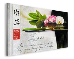 Feng Shui w Czerni - obraz na płótnie