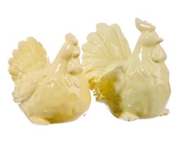 Dekoracja Coq yellow m