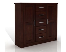 Komoda sosnowa Visby Largo 2D/5S LUX