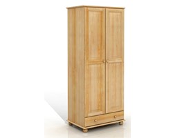 Szafa sosnowa Visby Trondheim 2D/1 na kulach