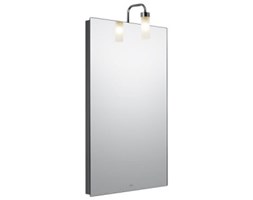 Villeroy & Boch MORE TO SEE - lustro 550 x 750 x 50/175 mm, z kinkietem w kształcie cylindra i regulacją oświetlenia za pomocą pilota - Odbierz osobiście w Twoim mieście. Sprawdź darmową dostawę!
