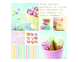 Serwetki deserowe 20 szt. Nuova R2S Napkins lody kod: 414 VICE