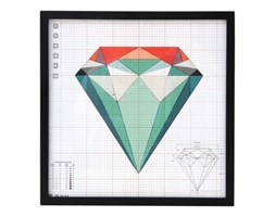 Grafika w ramce DIAMOND
