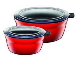 Misy kuchenne 2 szt. Silit Fresh Bowls Energy Red czerwone kod: 21.3329.1602
