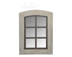 Lustro 90x45x2 cm Drewno Beż Kolekcja New York Meble Francuskie