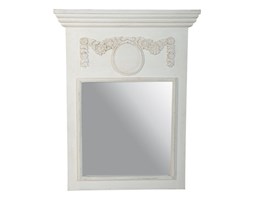 Lustro z rzeźbionym kwiatem 110x85 cm Meble Prowansalskie
