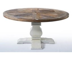 OKRĄGŁY STÓŁ OBIADOWY ŚREDNICA 160cm KOLEKCJA CROSSROADS RIVIERA MAISON