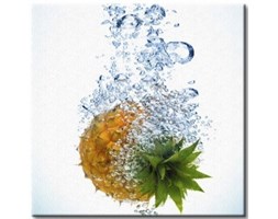 Nice Wall Bubbles in Blue Water - Obraz