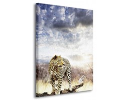 Leopard - Obraz na płótnie
