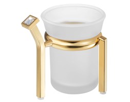 Kubek łazienkowy w złocie Prestige 5513