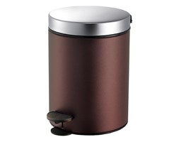 Kosz łazienkowy KOLOR WENGE 5L A93-90608