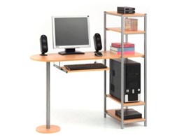 Biurko komuterowe szkolne do laptopa B4 B-4