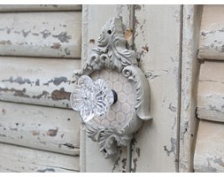 Uchwyt Clear Flower Grey