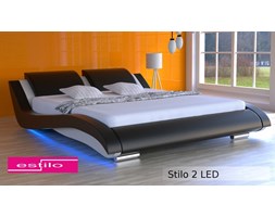 Łóżko do sypialni Stilo-2 LED 200x200 cm RgB multikolor