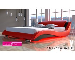 Łóżko do sypialni Stilo-2 Lux Slim LED RgB multikolor