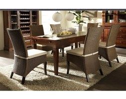 Zestaw Stół 180x90 CATANA + 6 krzeseł Adlon