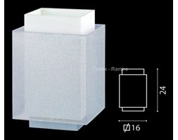 Lampka biurkowa LASTRA bordo (67325 Ramko)