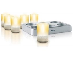 Zestaw 6 świeczek LED myLightAccent żółty (69126/60/PH Philips)