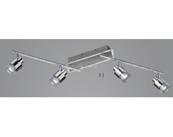 Listwa sufitowa 4 x 6W - chrom (828110420) #8211; TRIO