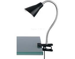 Lampa biurkowa z klipsem 1 x 4,2W LED #8211; czarna (528380102) #8211; TRIO
