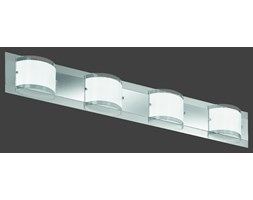 Kinkiet 4 x 3W LED, nikiel, seria 2245 (224510406) - TRIO
