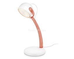 Lampa biurkowa Dyna - czerwony (67413/32/16) Philips