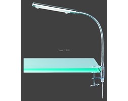 Lampa stołowa na klipsie 1 x 3W LED, chrom, seria 5277 (527720306) #8211; TRIO