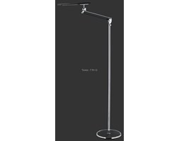 Lampa podłogowa 1 x 6W LED, czarny-chrom, seria 4227 (422710102) #8211; TRIO