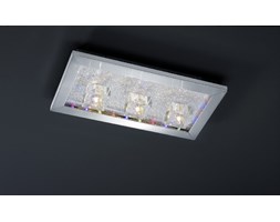 Plafon 3 x 20W G4 + 30 LED RGB, chrom, seria 6219 (621910306) #8211; TRIO