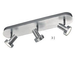 Listwa sufitowa 3 x 5W #8211; Alu szczotkowane (829310305) #8211; TRIO
