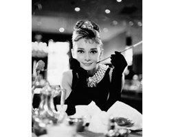 Audrey Hepburn Śniadanie u Tiffanego - plakat