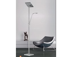 Lampa podłogowa 1x6W + 1x24W LED #8211; nikiel mat (428410207) #8211; TRIO