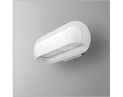 Kinkiet EQUILIBRA DIRECT 17cm (biel) - mat (20062-02) - Aquaform