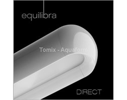 Kinkiet EQUILIBRA DIRECT 148cm (biel) - połysk (20067-22) - Aquaform