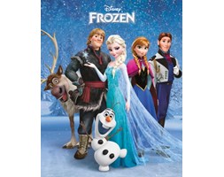 Kraina Lodu Frozen Bohaterowie - plakat
