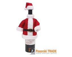 Świąteczny pokrowiec na butelkę "God Jul"