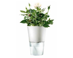 Eva Solo LIVING Doniczka Samopodlewająca 13 cm - Biała