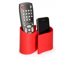 J-me SNUG TIDY Organizer - Stojak na Piloty - Czerwony