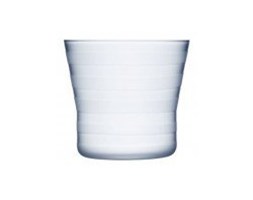 Holmegaard Flower Pot - Doniczka Biała z Paskami 10,3 cm