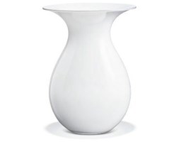 Holmegaard SHAPE Wazon do Kwiatów 21 cm Biały