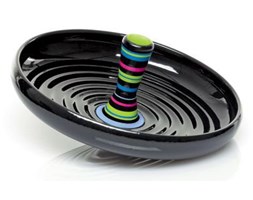 Alessi PIROUETTE Pojemnik na Akcesoria Biurowe - Czarny
