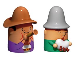 A di Alessi ALVARO ZAMPOGNARO GENNARO PIFFERADO Porcelanowa Figurka