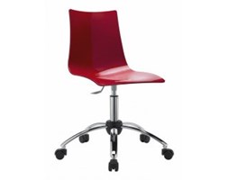 Krzesło Zebra Antishock office, czerwone