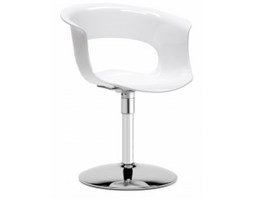 Krzesło Miss B Twist Antishock, białe