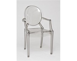 Krzesło Royal szary transparent