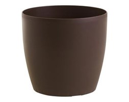 Donica 22 cm Casa brązowa (system nawadniania) EM-512784