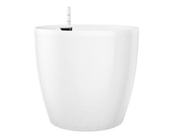 Donica 22 cm Casa Billiant biała (system nawadniania) EM-513392