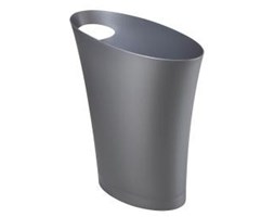 Kosz na śmieci Skinny srebrny