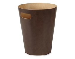 Kosz na śmieci Woodrow brązowy