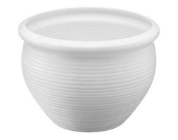 Donica 26 cm Siena biała EM-0847261200